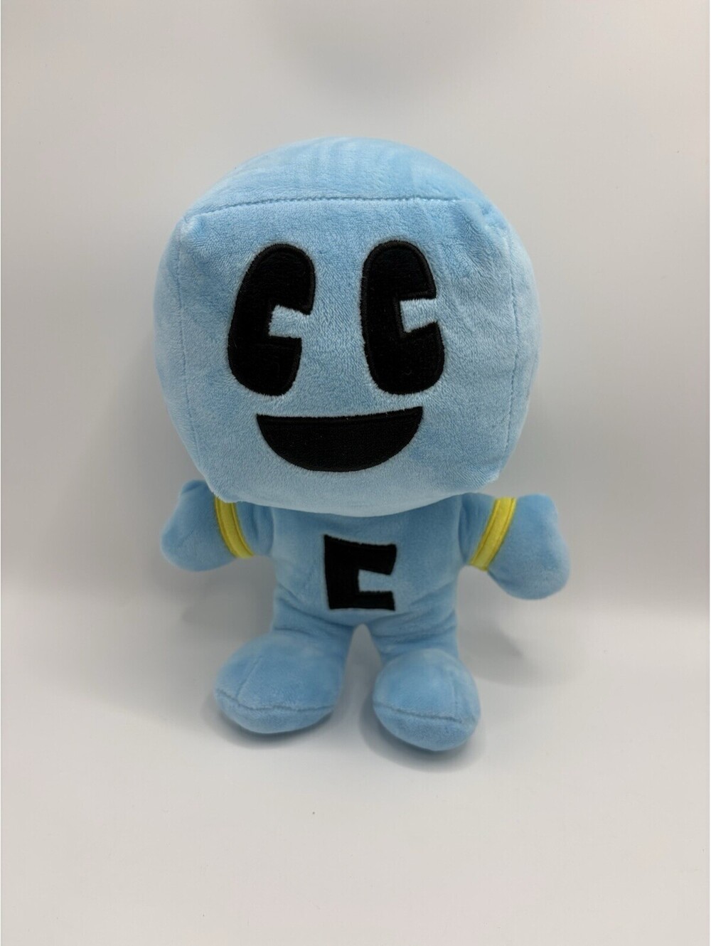 Craftee Plush 10” Blue Minecraft YouTuber Character Signed Back Soft Toy